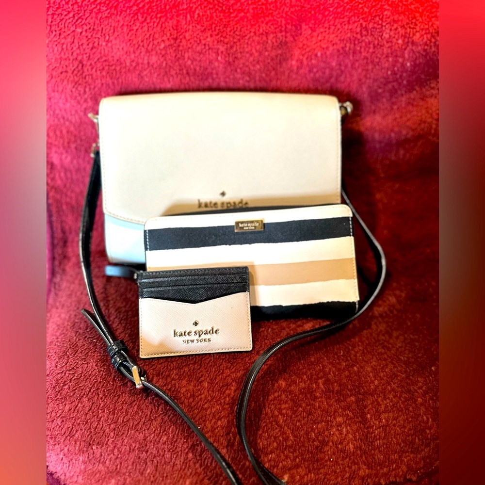 Kate Spade three piece set. All new or like new. Gorgeous